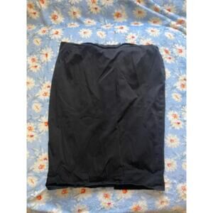 Black pencil skirt